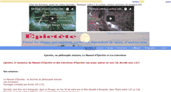 Desktop Screenshot of epictete.info